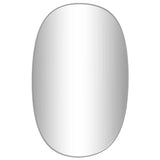 Wall Mirror Silver 70x45 cm 348213