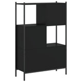 Bookcase Black 72x28x109 cm Engineered Wood 838883
