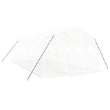 Greenhouse with Steel Frame White 18 m 6x3x2 m 3188051