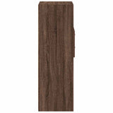 Highboard Brown Oak 50x42.5x124 cm Engineered Wood 846179