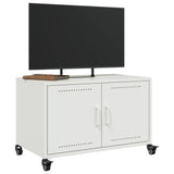 ZNTS TV Cabinet White 68x39x43.5 cm Steel 846643