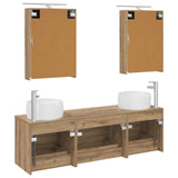 Bathroom Furniture Set 5 pcs Artisan Oak 3406998