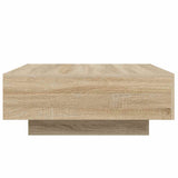 Coffee Table Sonoma Oak 80x80x31 cm Engineered Wood 836583