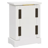 Jewellry Case with Mirror MDF 25x13.5x34 cm 245753