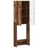 Toilet Cabinet HAARLEM Old Wood 66 x 25.5 x 190 cm 896923