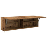 Bathroom Wall Cabinet Old Wood 100x25x30 cm Engineered Wood 860101