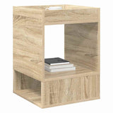 End Table 2 pcs Sonoma Oak 40 x 40 x 56 cm Engineered Wood 890949