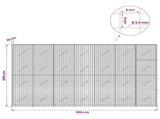 Gabion with 3.5 mm Wire and 5x5 cm Mesh 350x10x200 cm 3462097