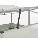 Greenhouse Brown 100x100x85 cm Galvanised Steel 45711