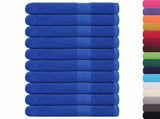 Sauna Towels "FROGN" 10 pcs Blue 80x200 cm 360 gsm 136721