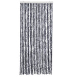 Insect Curtain Silver 90x220 cm Chenille 284286