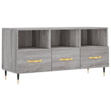 TV Cabinet Grey Sonoma 102x36x50 cm Engineered Wood 829018