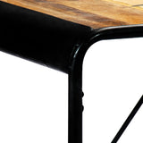 Dining Table 180x90x76 cm Solid Rough Mango Wood 247866