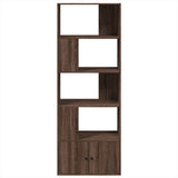 Bookcase Brown Oak 70x36x189 cm Engineered Wood 3295323