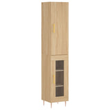 Highboard Sonoma Oak 34.5x34x180 cm Engineered Wood 3199036