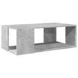 Coffee Table Concrete Grey 89,5x48x30 cm Engineered Wood 848153