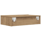 TV Cabinet with LED Lights Artisan Oak 60x35x15.5 cm 856345