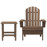 Garden Chair Brown Solid fir wood 69.5 x 86.5 x 89.5 cm 315921