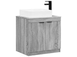 Bathroom Furniture Set Grey Sonoma Engineered Wood 3404228