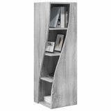 Corner Cabinet Grey Sonoma 32x32x102cm Engineered Wood 889861