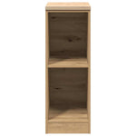 ZNTS Garage Storage Cabinet Artisan Oak 30x51x85 cm Solid Wood Pine 860534