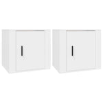 ZNTS Bedside Cabinets 2 pcs White 50x39x47 cm 816689