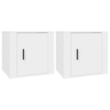 ZNTS Bedside Cabinets 2 pcs White 50x39x47 cm 816689