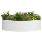 Planter Ring 5 pcs White 80 x 80 x 20 cm Cold-rolled Steel 873623