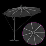 Umbrella Anthracite 294 x 294 x 248 cm Polyester and Aluminium 42003385