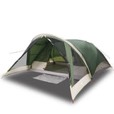 Family Tent Cabin 6-Person Green Waterproof 94746