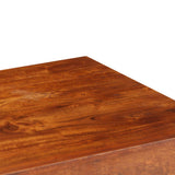 Desk Solid Acacia Wood Honey Finish 110x50x76 cm 245652