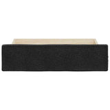 Bed Drawers 2 pcs Black Engineered Wood and Fabric 833912