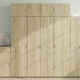 Highboard Sonoma Oak 80x42.5x185 cm Engineered Wood 3281436