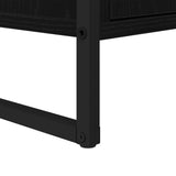 Bathroom Cabinet Black Oak 90 x 30 x 60 cm Engineered Wood 886480