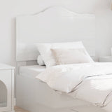 Headboard Gloss White Engineered wood 888038