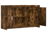 Sideboard Smoked Oak 98.5 x 33 x 80 cm Engineered Wood 8011127