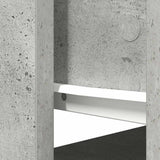 Console Table with Drawers Concrete Grey 85.5x38.5x74.5 cm 861394