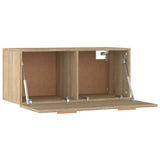 Wall Cabinet Sonoma Oak 80x35x36.5 cm Engineered Wood 812927
