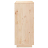 Sideboard 70x34x80 cm Solid Wood Pine 814384