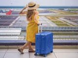 Premium ABS Luggage Set with Diamond Pattern & Non-TSA Locks 53959869