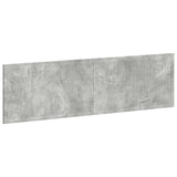 Wall-Mounted Headboard EDE Concrete Grey Engineered Wood 896058