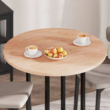 Table Top Light Brown 90 x 2.5 cm Solid Oak Wood 42016005