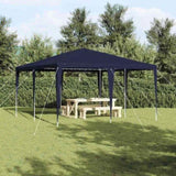 Party Tent Blue 400 x 400 x 266 cm Polyethylene and Steel 42003422