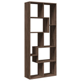 Room Divider Bookcase Brown Oak 67x25x161.5 cm Engineered Wood 858081