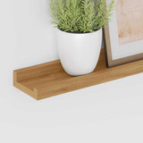 Wall Shelf 4 pcs Brown 115 x 9 x 3 cm Engineered Wood 42020020