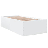 Bed Frame without Mattress White 90x200 cm 3280965