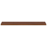 Window Sills 2 pcs Dark Brown 140 x 25 x 2 cm Solid Oak Wood 42050030