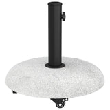 Parasol Base 21kg Light Grey Concrete Round 42007324