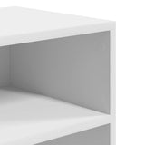 Book Cabinet White 60x30x71.5 cm Engineered Wood 860310