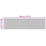 Rug Rectangular Natural100x400 cm Bamboo 376955